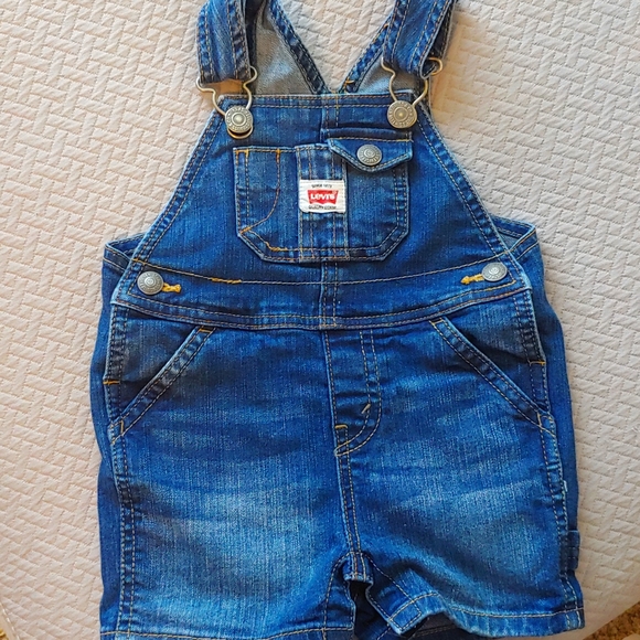 Levi's Other - LEVI'S baby overalls shorts 3-6M